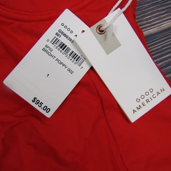 Good American Red One Piece Swimsuit - Picture 5 of 11